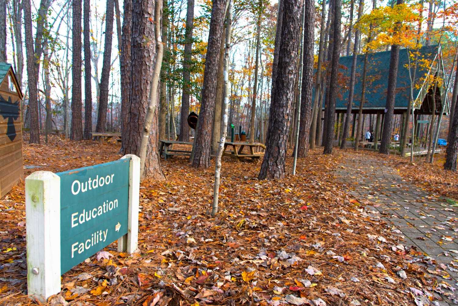 Hemlock Bluffs Outdoor Education Shelter